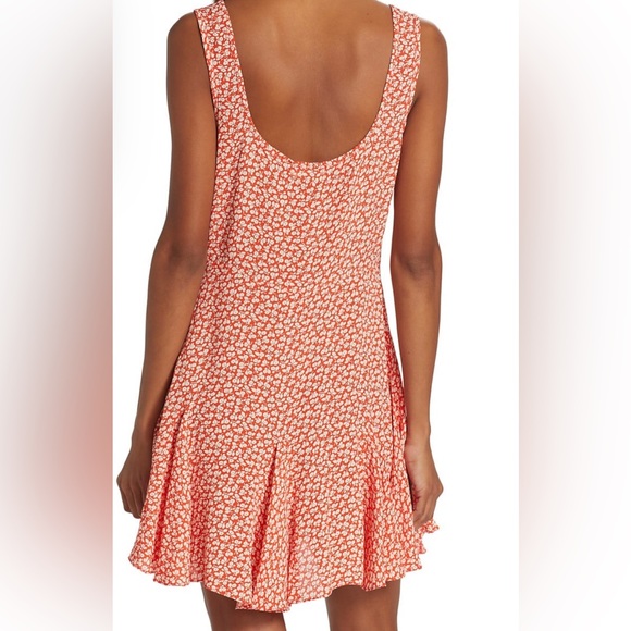 Doen Porto Dress - orange hillside bloom - size S - Picture 3 of 5